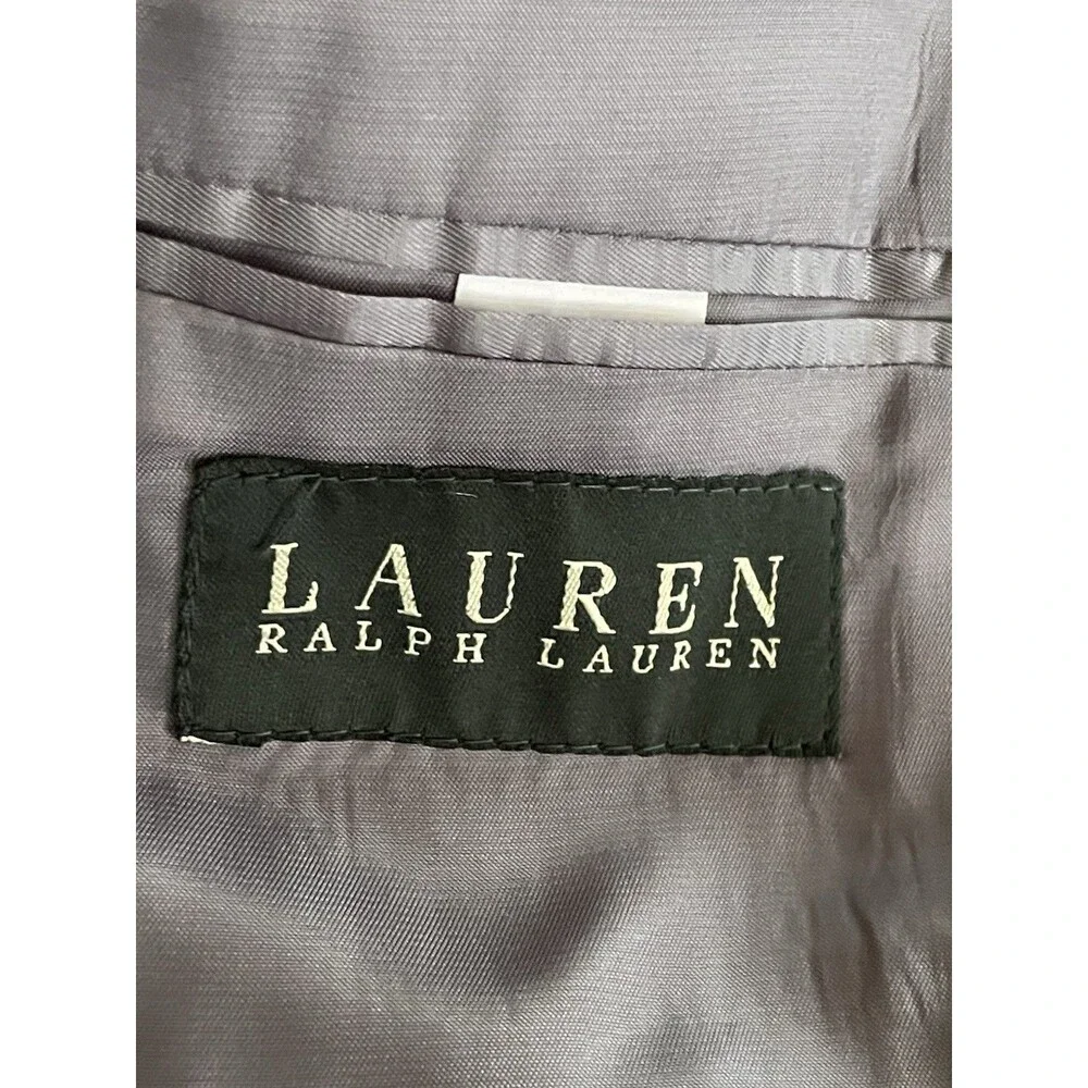 Lauren Ralph Lauren Houndstooth Blazer Sport Coat Jacket 2 Button Men 38R